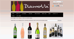 Desktop Screenshot of discovervin.com.au